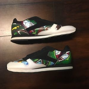 Classic Reeboks Chicago Graffiti